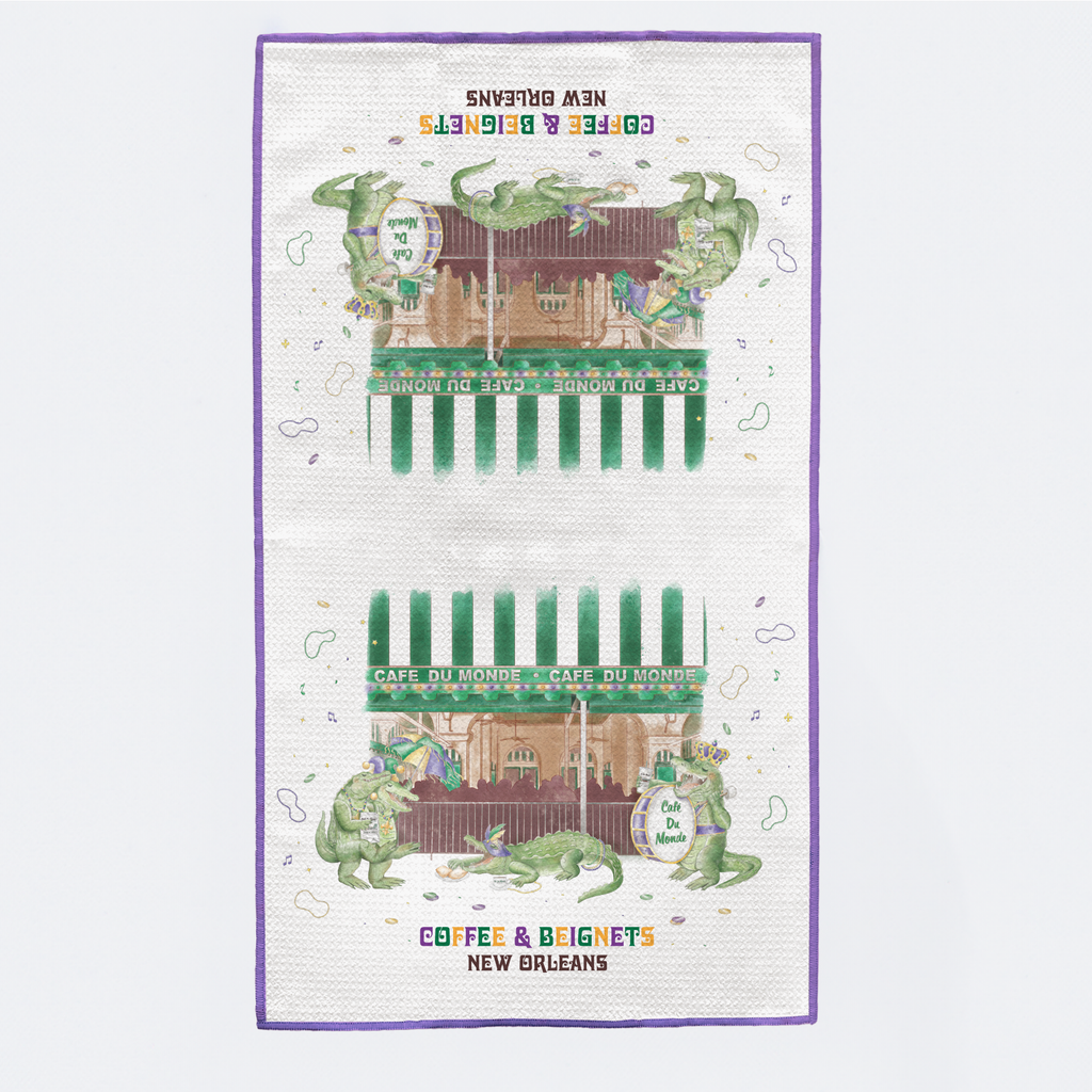 Breakfast with the Gators Kitchen Towel