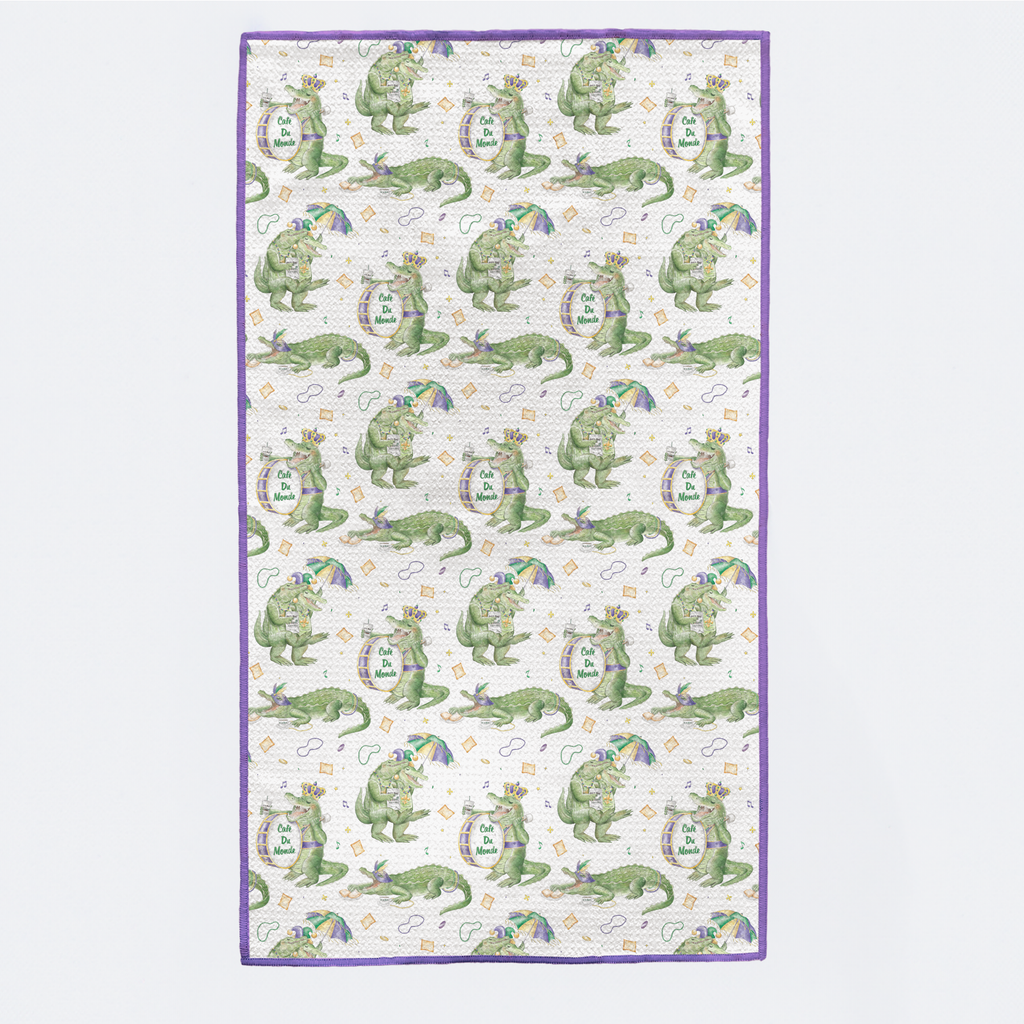 Breakfast with the Gators Kitchen Towel