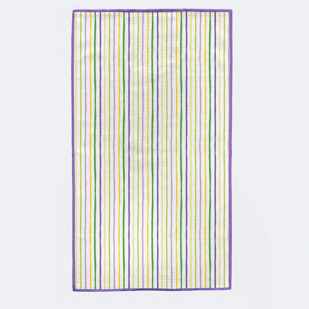 Beads & Beignets Kitchen Towel