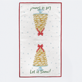 Let it Snow! Beignet Tree Kitchen Towel