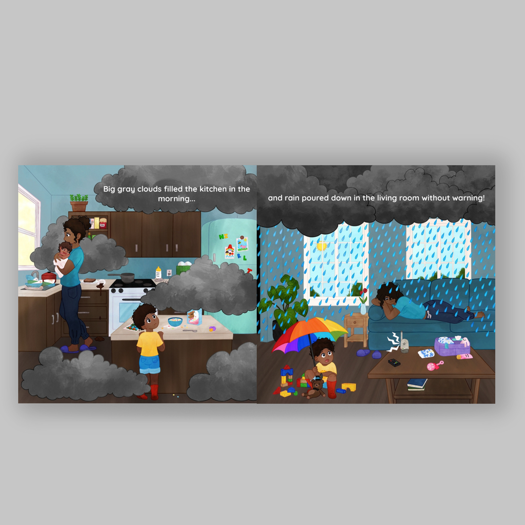 Mommy’s Rainy Days – Postpartum Children’s Book