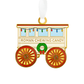 Roman Candy Cart Enamel Ornament