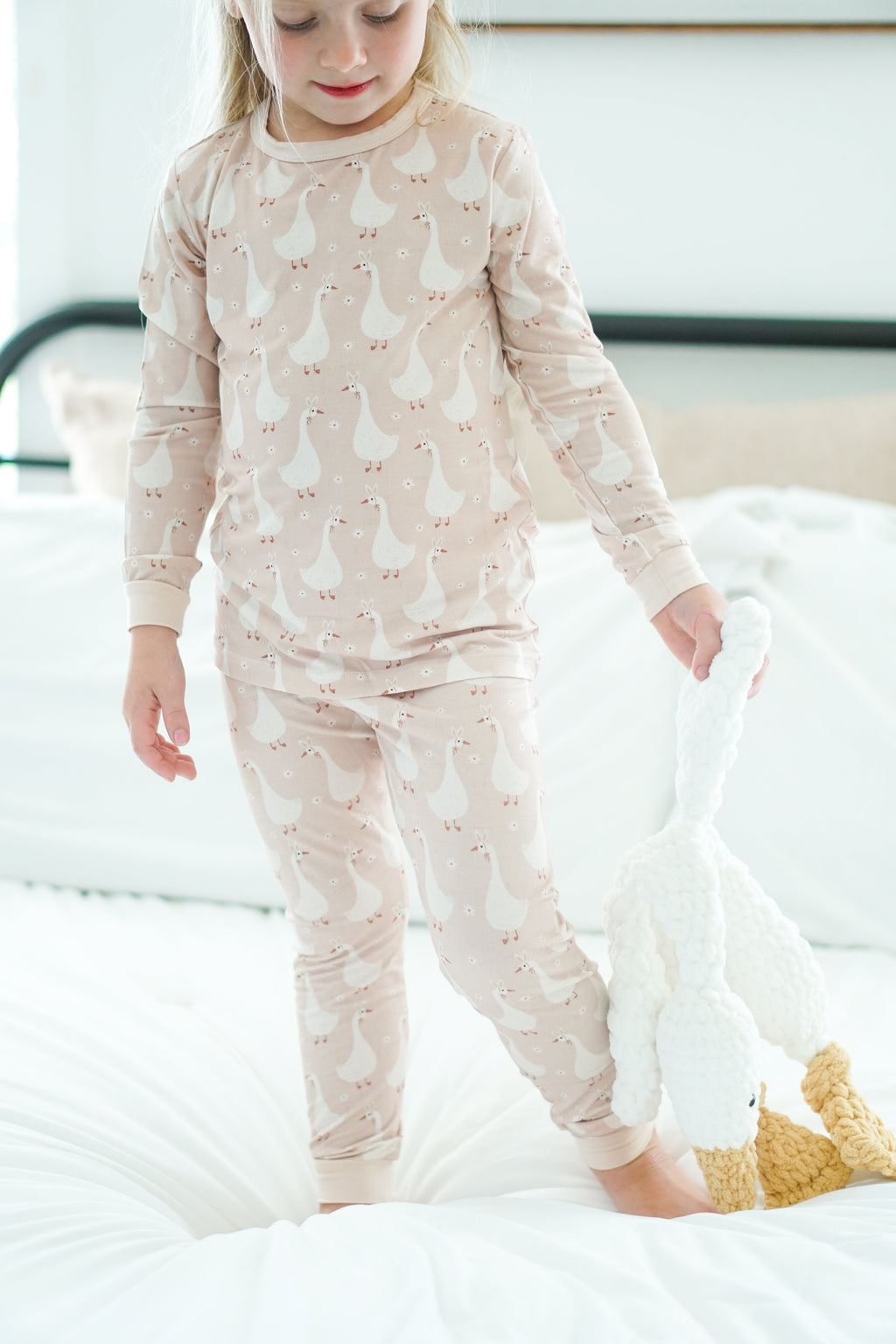 Silly Goose on the Loose 2pc Bamboo Pajamas