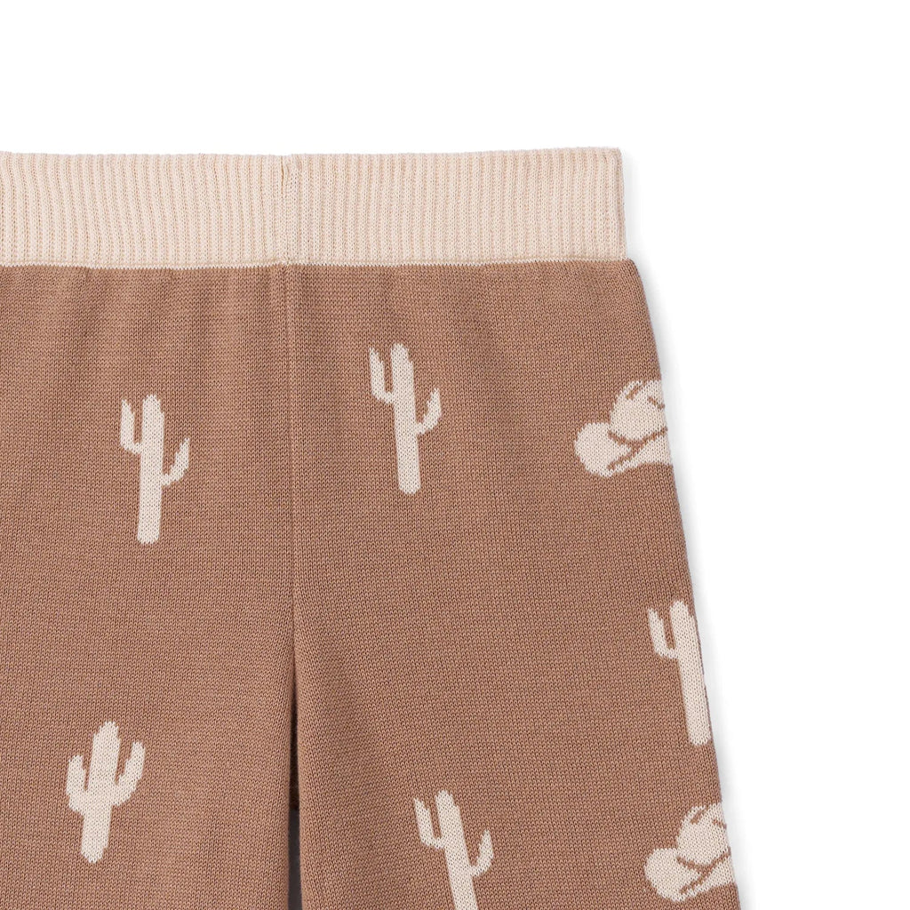 Cactus Knit Jogger Pants