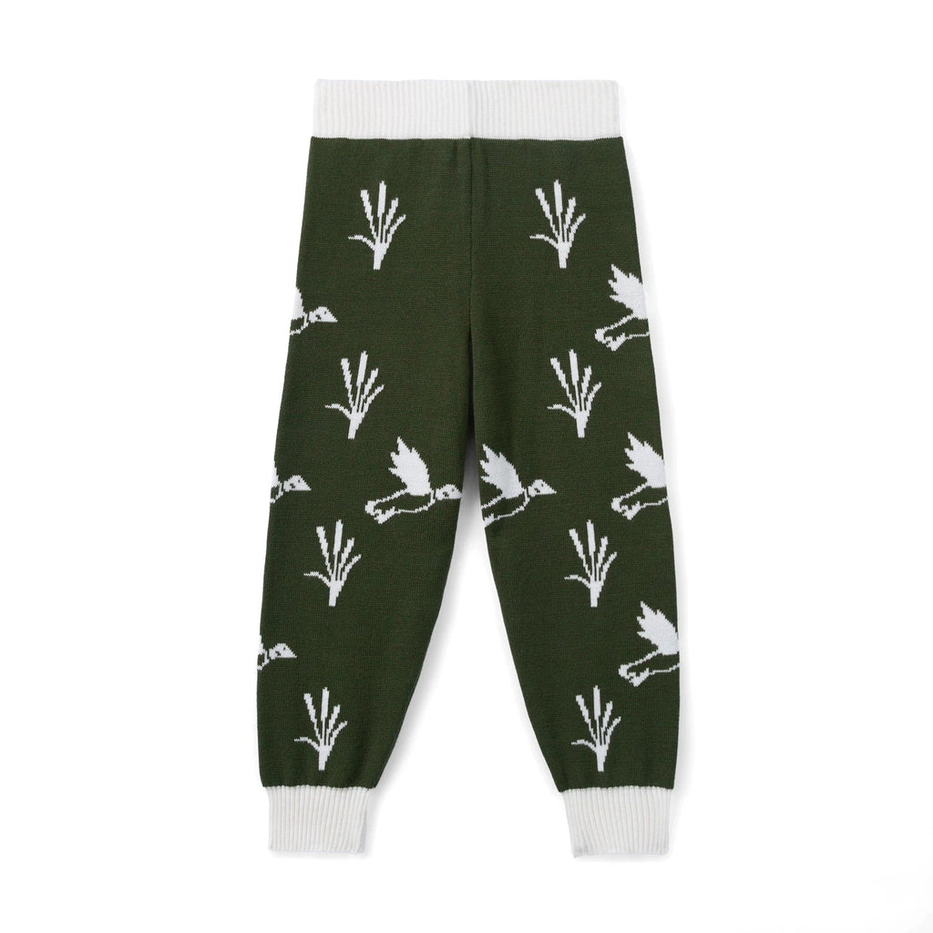 Mallard Duck Knit Jogger Pants