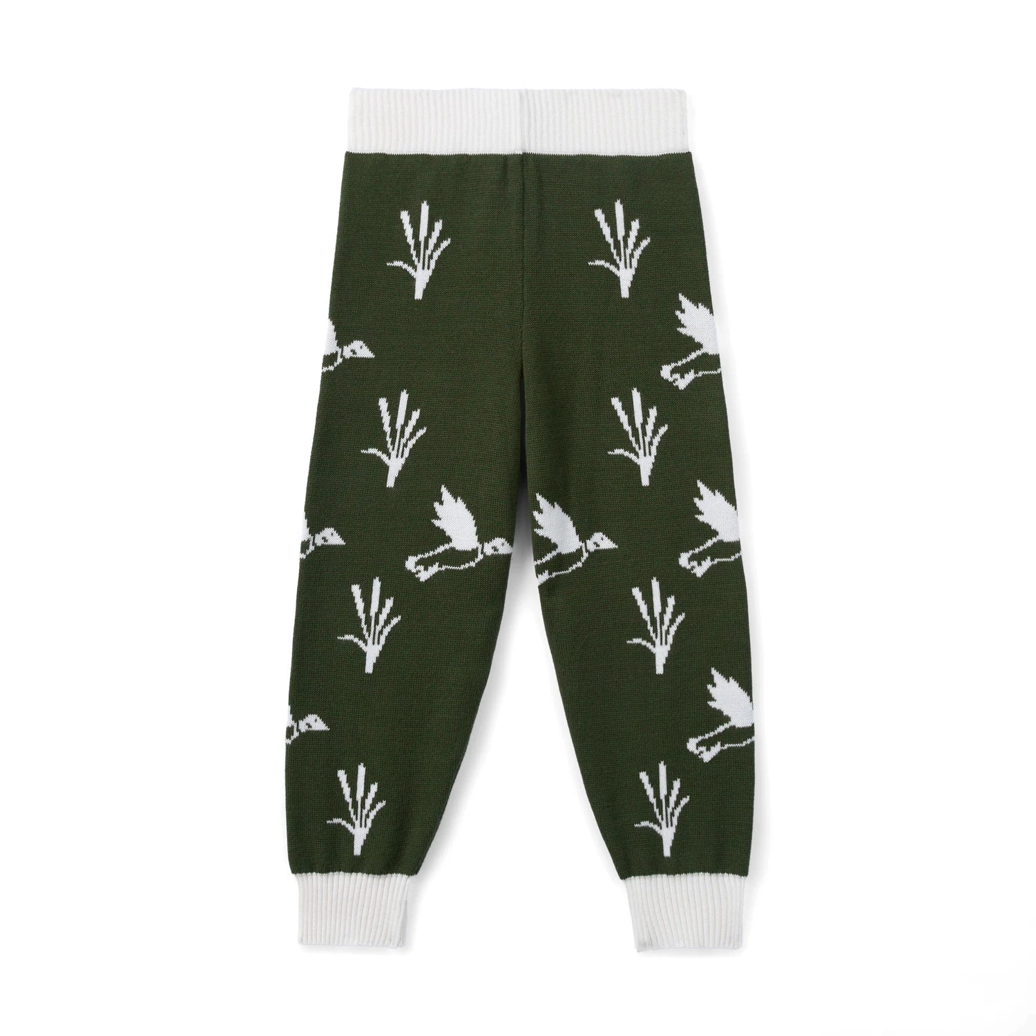 Mallard Duck Knit Jogger Pants