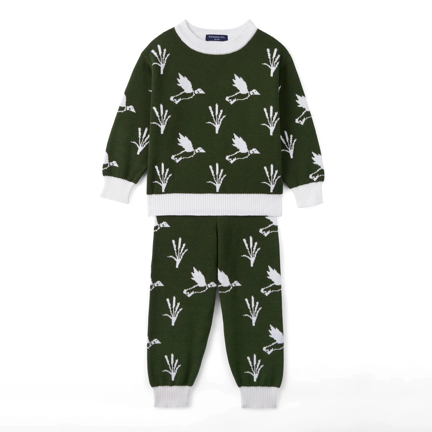 Mallard Duck Knit Jogger Pants