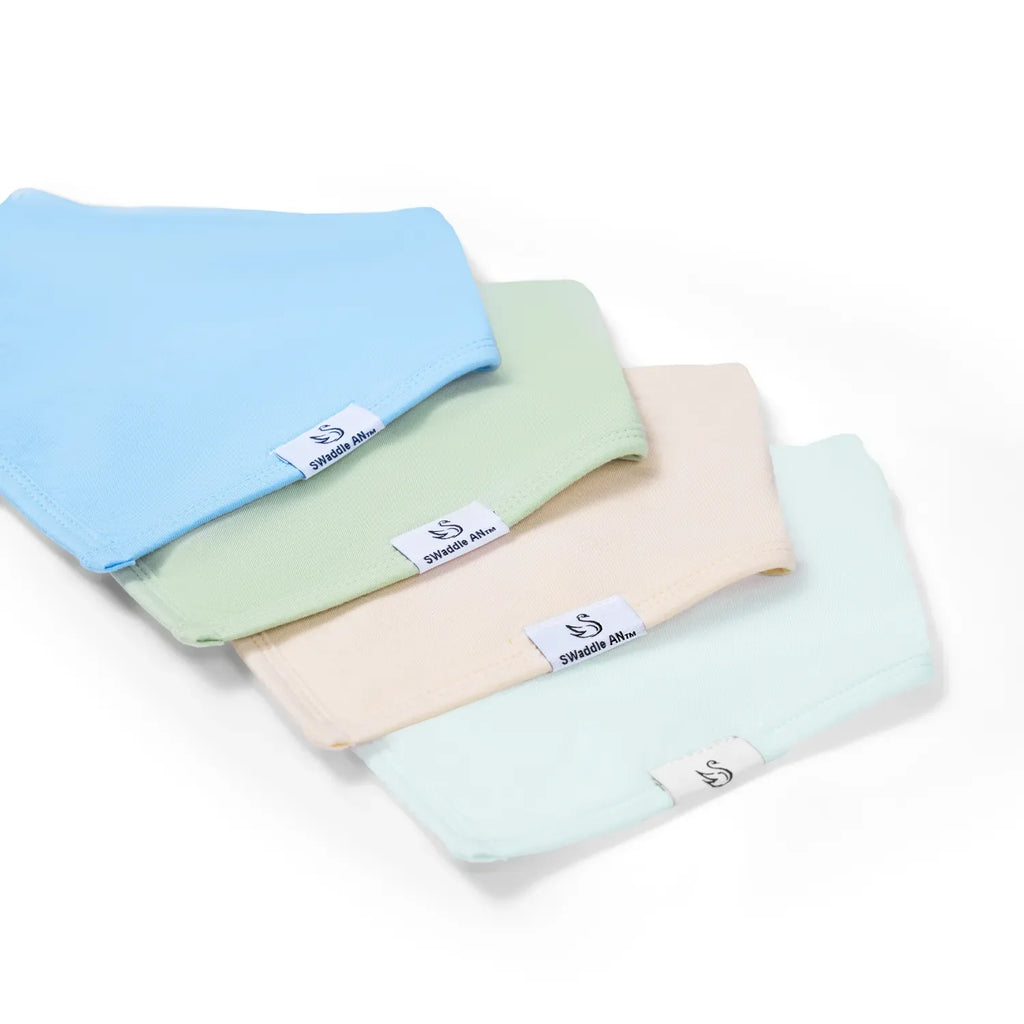 Bamboo Bandana Bibs in Mint