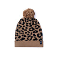 Leopard Baby Knit Beanie