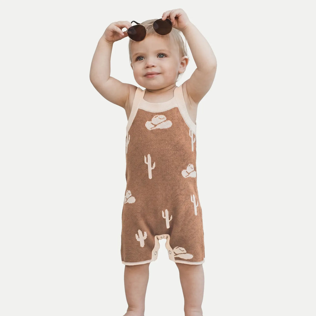 Cactus Baby Knit Playsuit