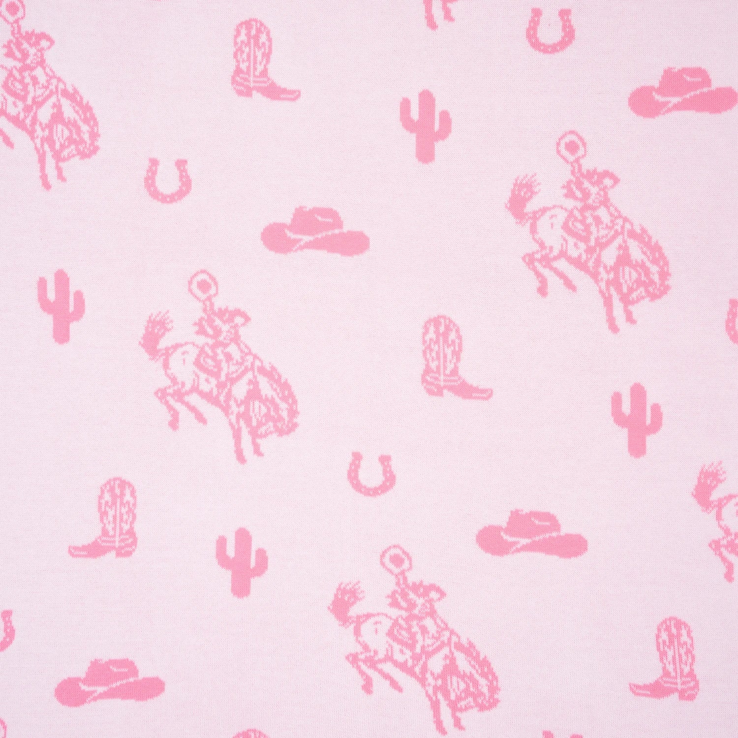 Cowgirl Jacquard Knit Baby Blanket