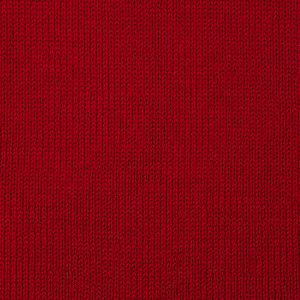 Knit Rollneck Baby Sweater in Red Xmas