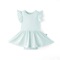 Twirl Bodysuit Dress in Mint