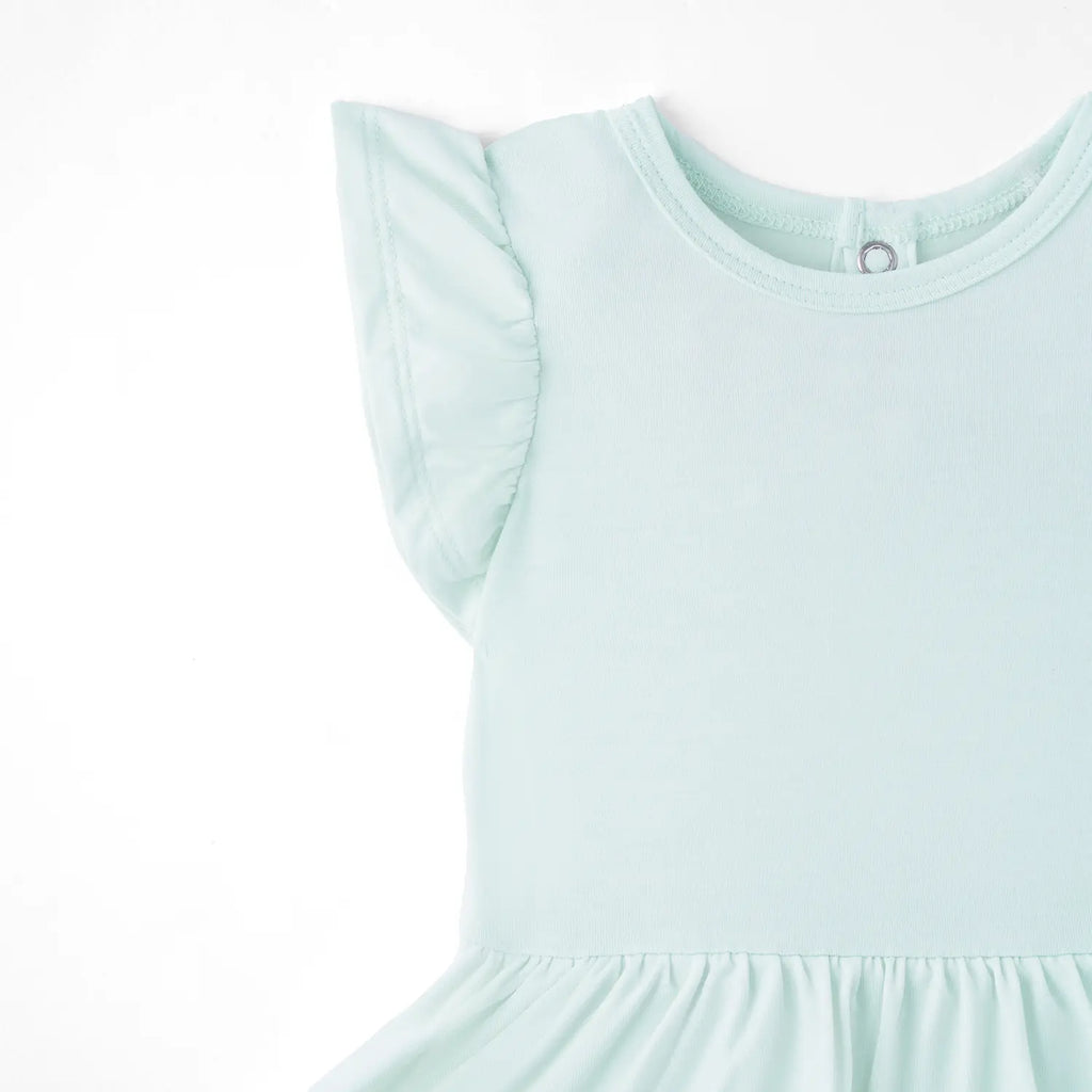 Twirl Bodysuit Dress in Mint