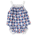 Americana Baby Bamboo Swing Top & Bloomers Set - 4th of July