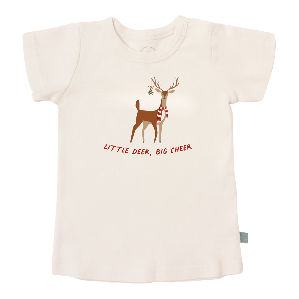 graphic tee | little deer big cheer