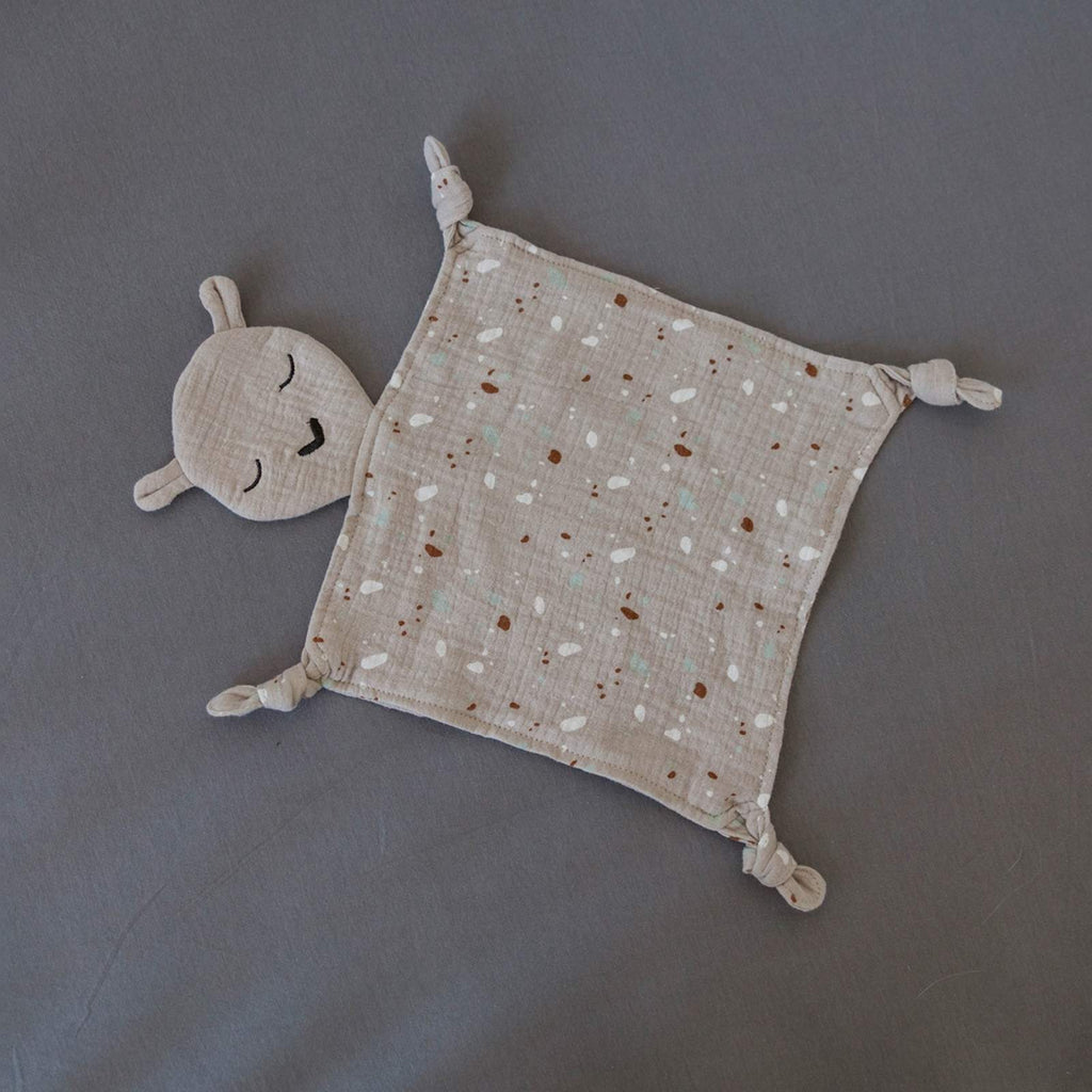 100% Muslin Lovey - Alpaca