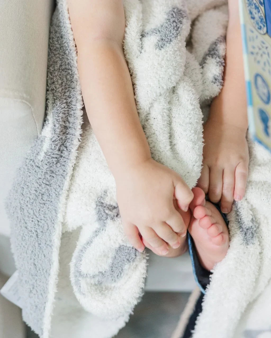 Heron Harmony Baby Blanket