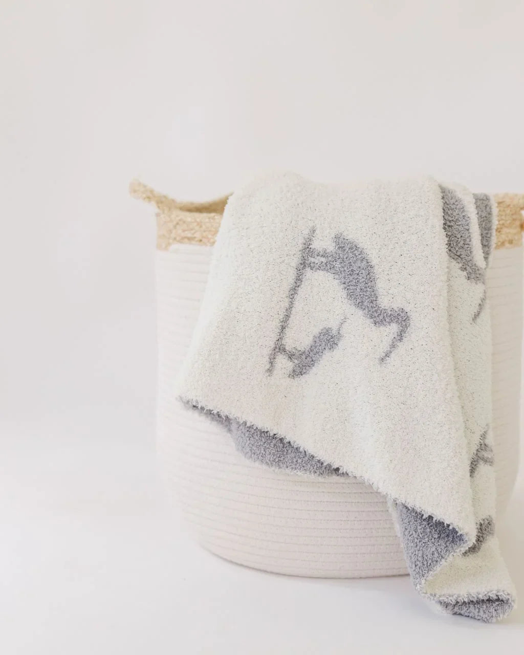 Heron Harmony Baby Blanket