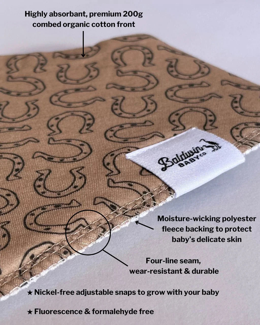 Western Bandana Bibs Collection