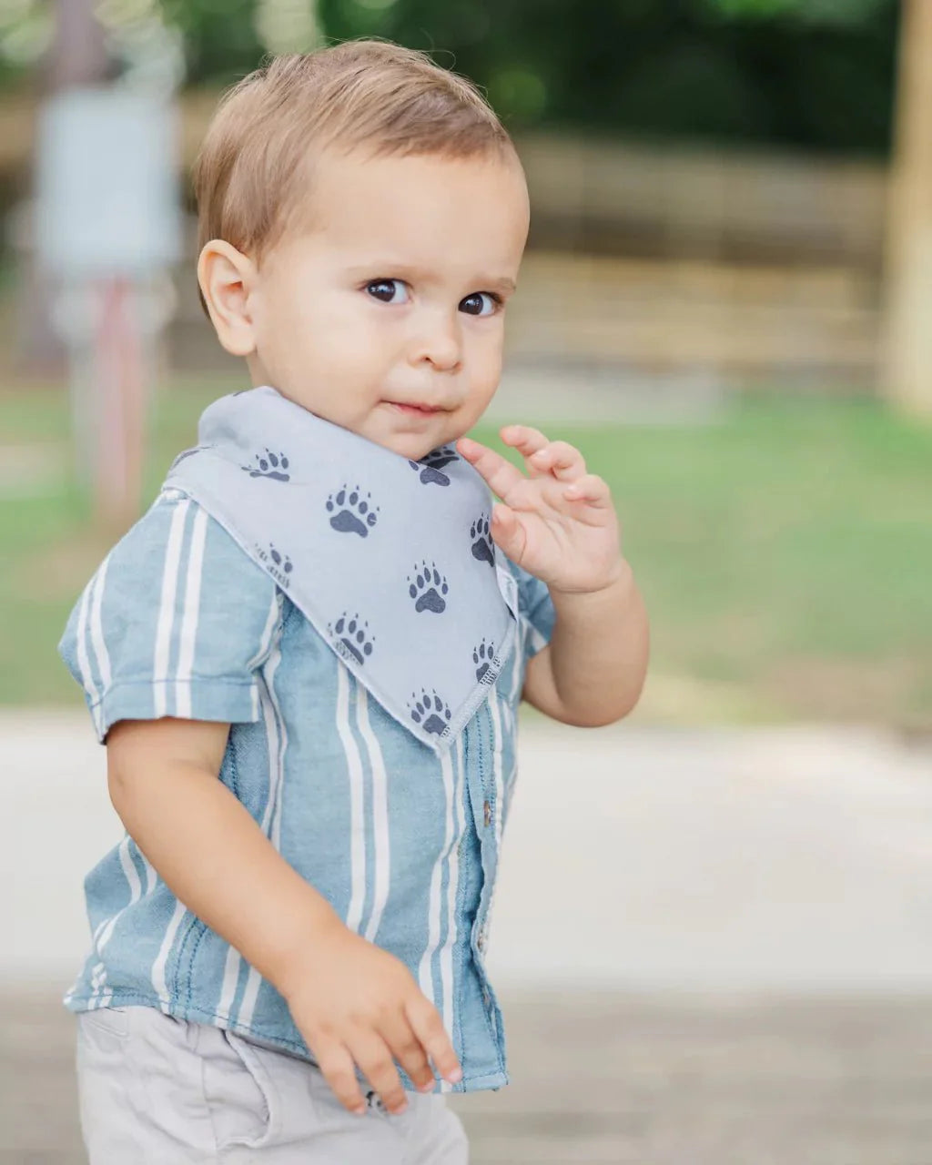 Tiny Tracker Bandana Bibs Collection