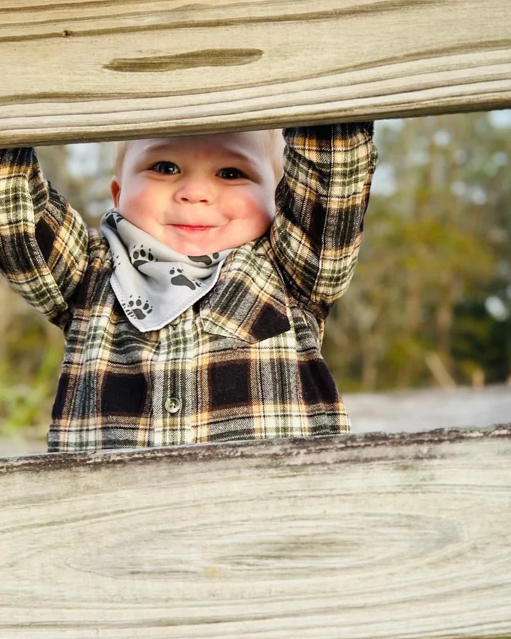 Tiny Tracker Bandana Bibs Collection