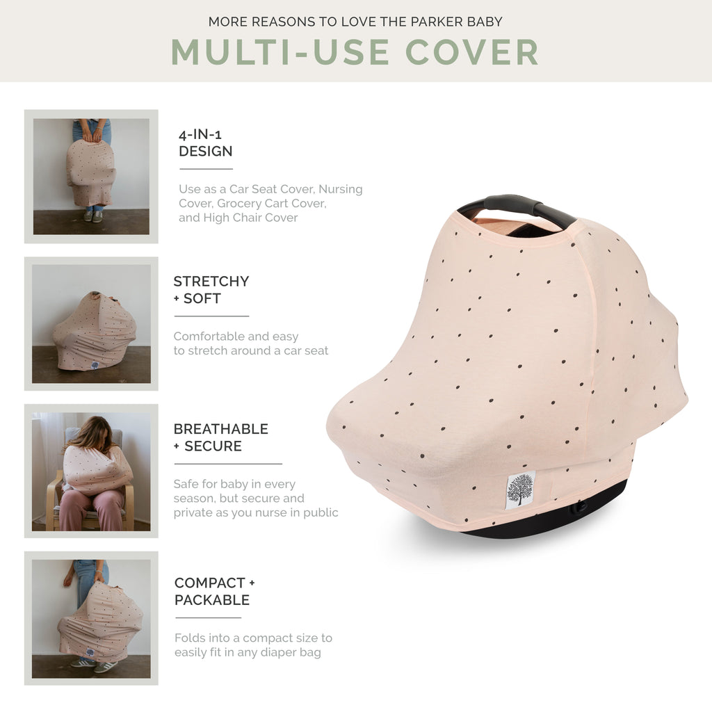 Multi-use Cover, Rosewood Stripe