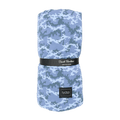 Blue Camouflage Big Kid Cloud Blanket