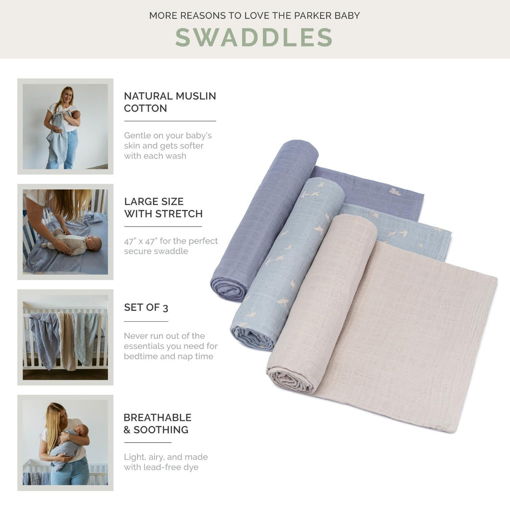 Stormy Swaddle Set