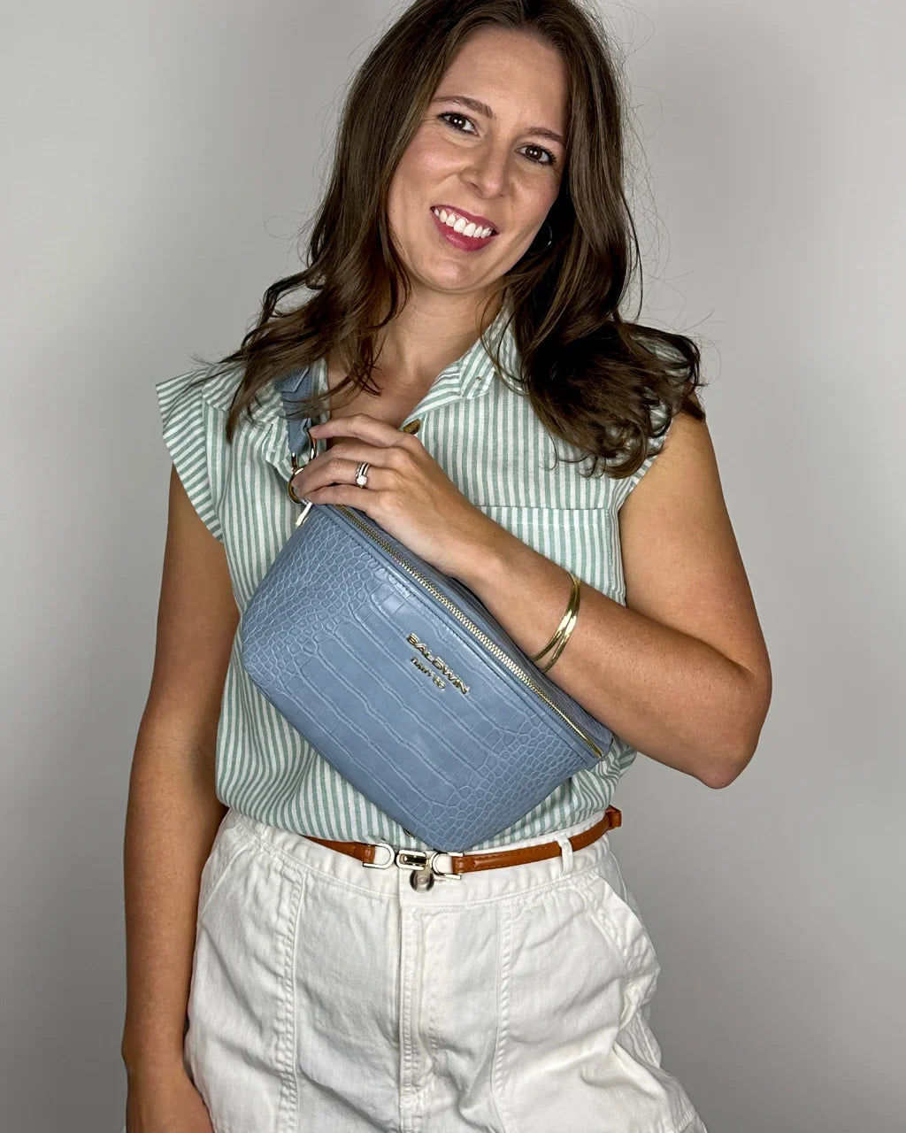 The Ono Crossbody Belt Bag - Zephyr