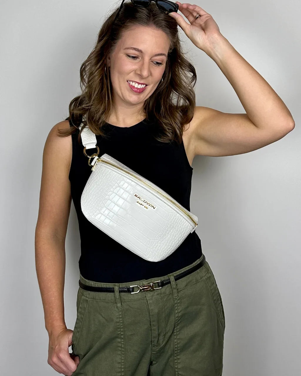 The Ono Crossbody Belt Bag - Albatross
