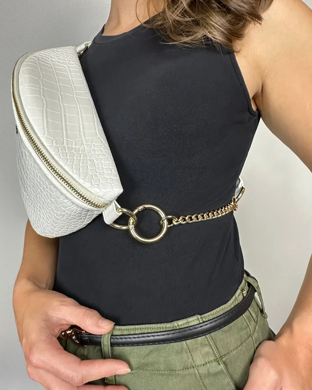 The Ono Crossbody Belt Bag - Albatross