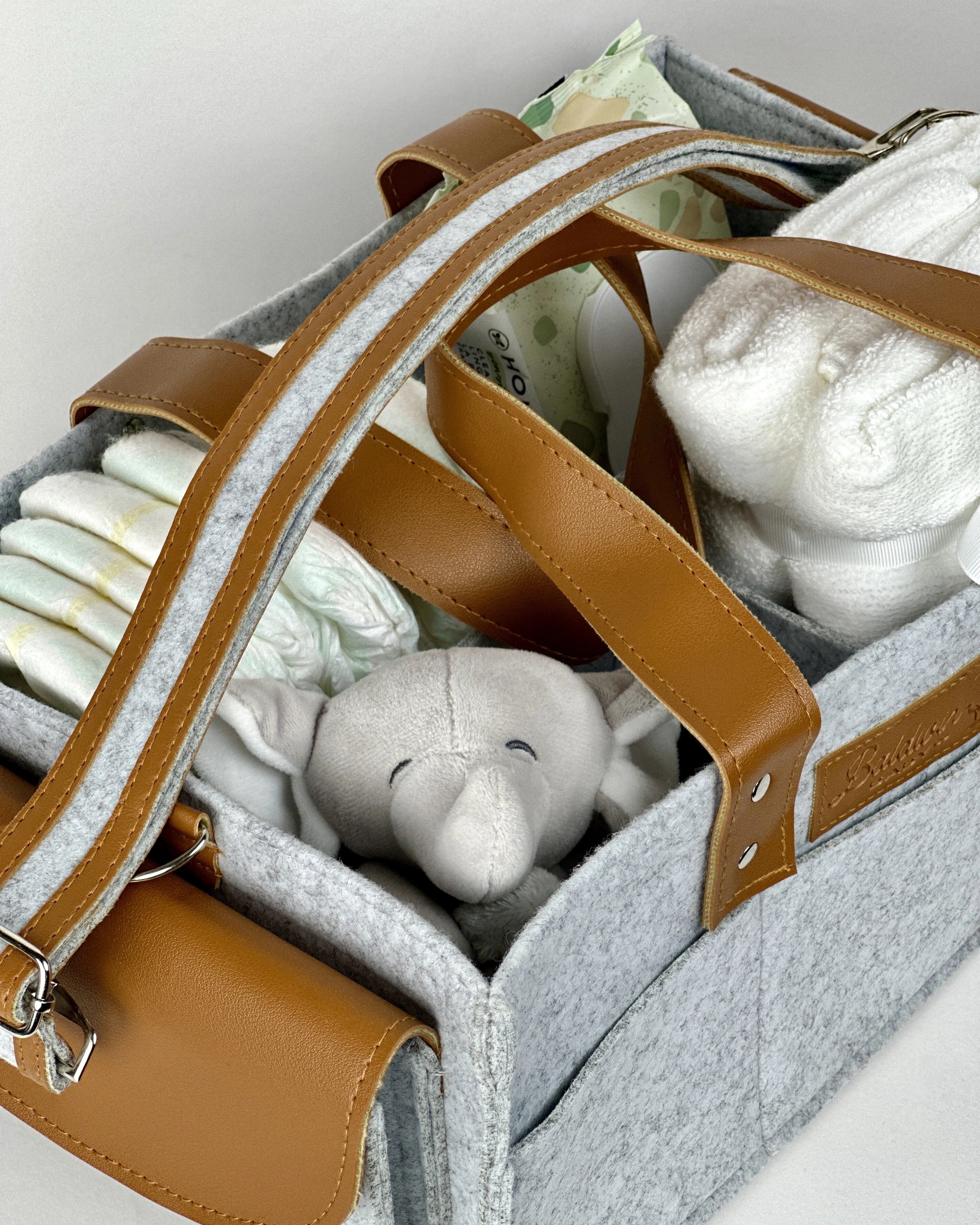 Gulf Mist Diaper Caddy