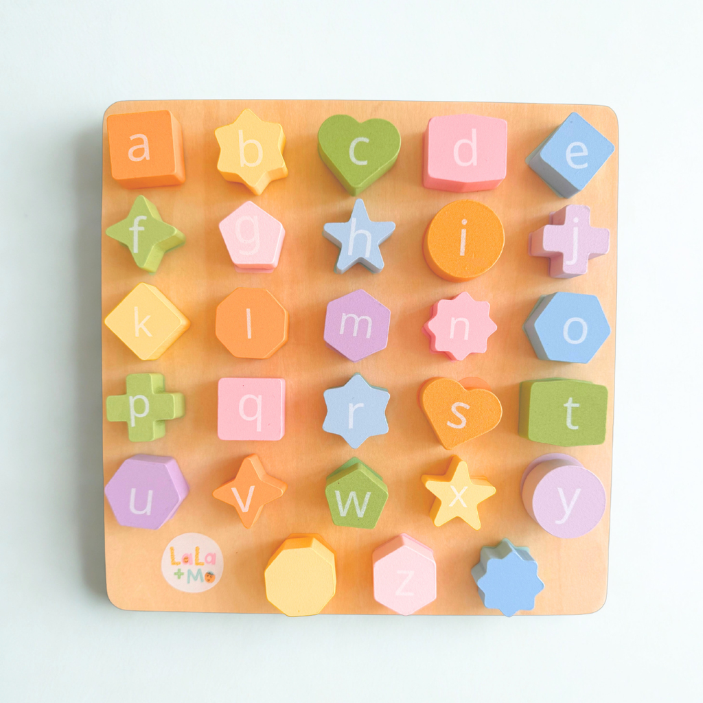 English/Arabic Alphabet Bolt & Board