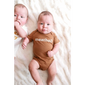 Meatball Organic Cotton Baby Onesie