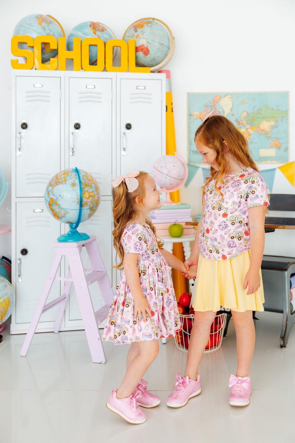 Playground Princess S/S Ruffle Pocket Tee