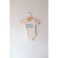 Milk & Cookies Organic Cotton Baby Onesie