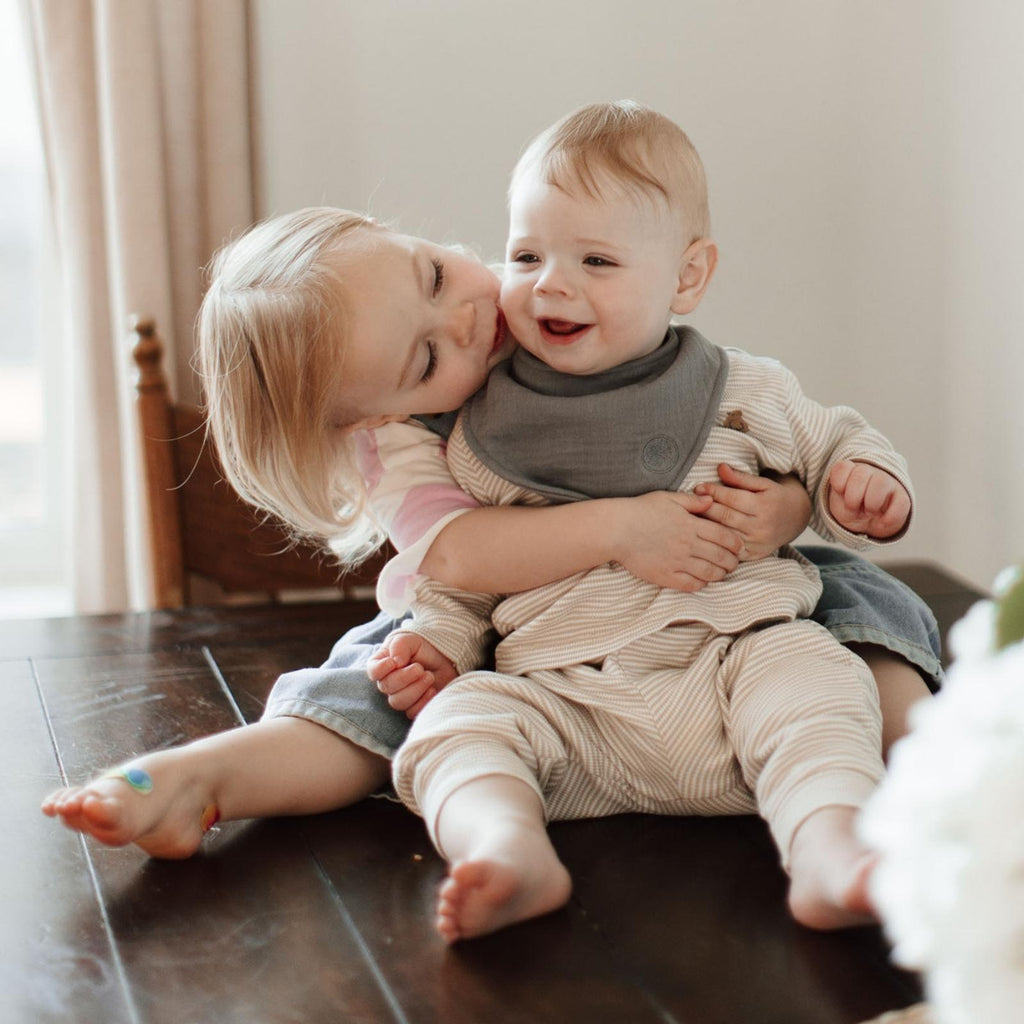 Rose Muslin Bandana Bibs Set (4-Pack)
