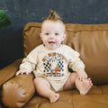 No Diggity Bout to Bag It Up Organic Cotton Sweatshirt Romper