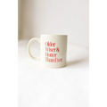 Older Wiser Hotter Cream Mug
