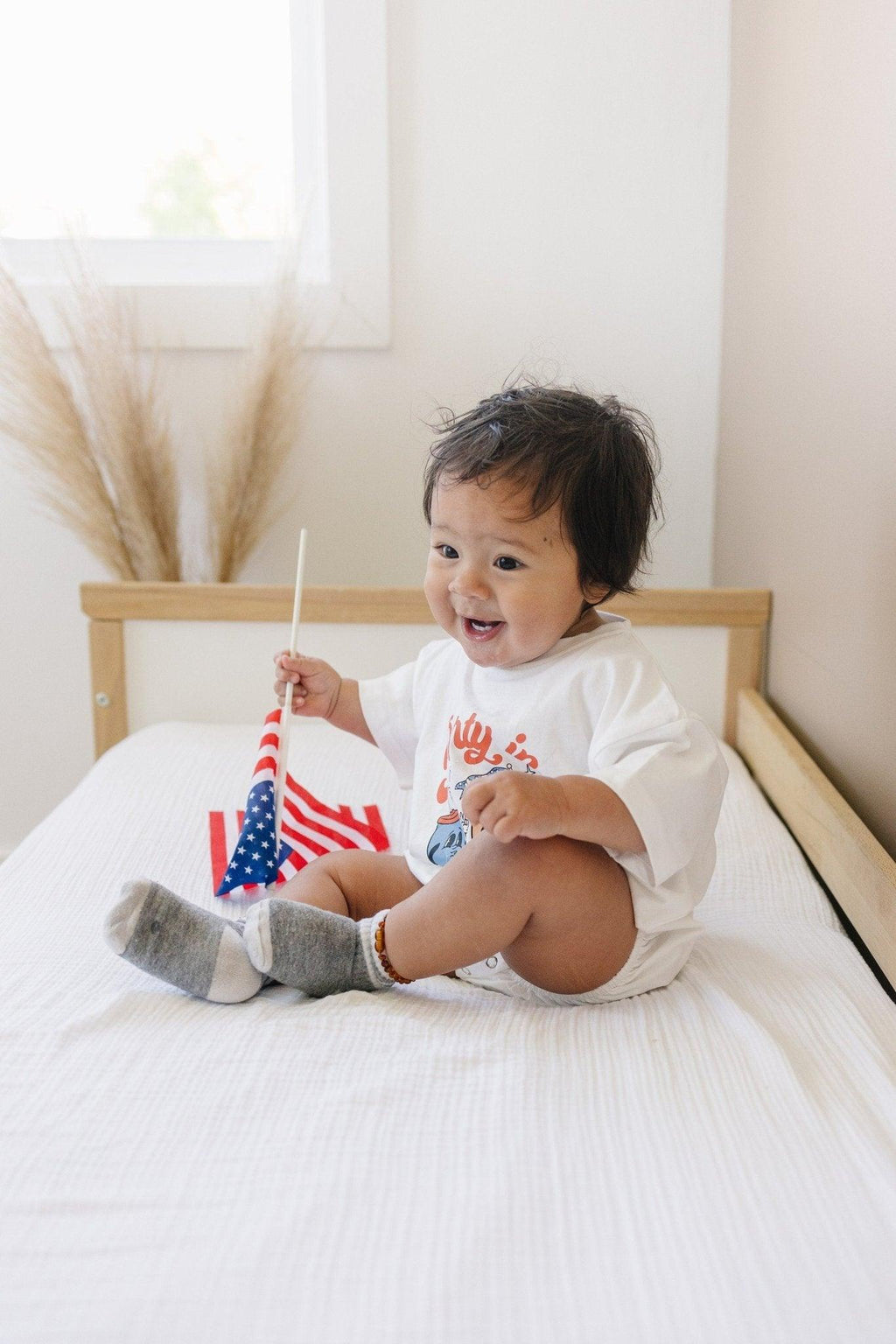 Party in the USA Graphic Tee or T-Shirt Romper