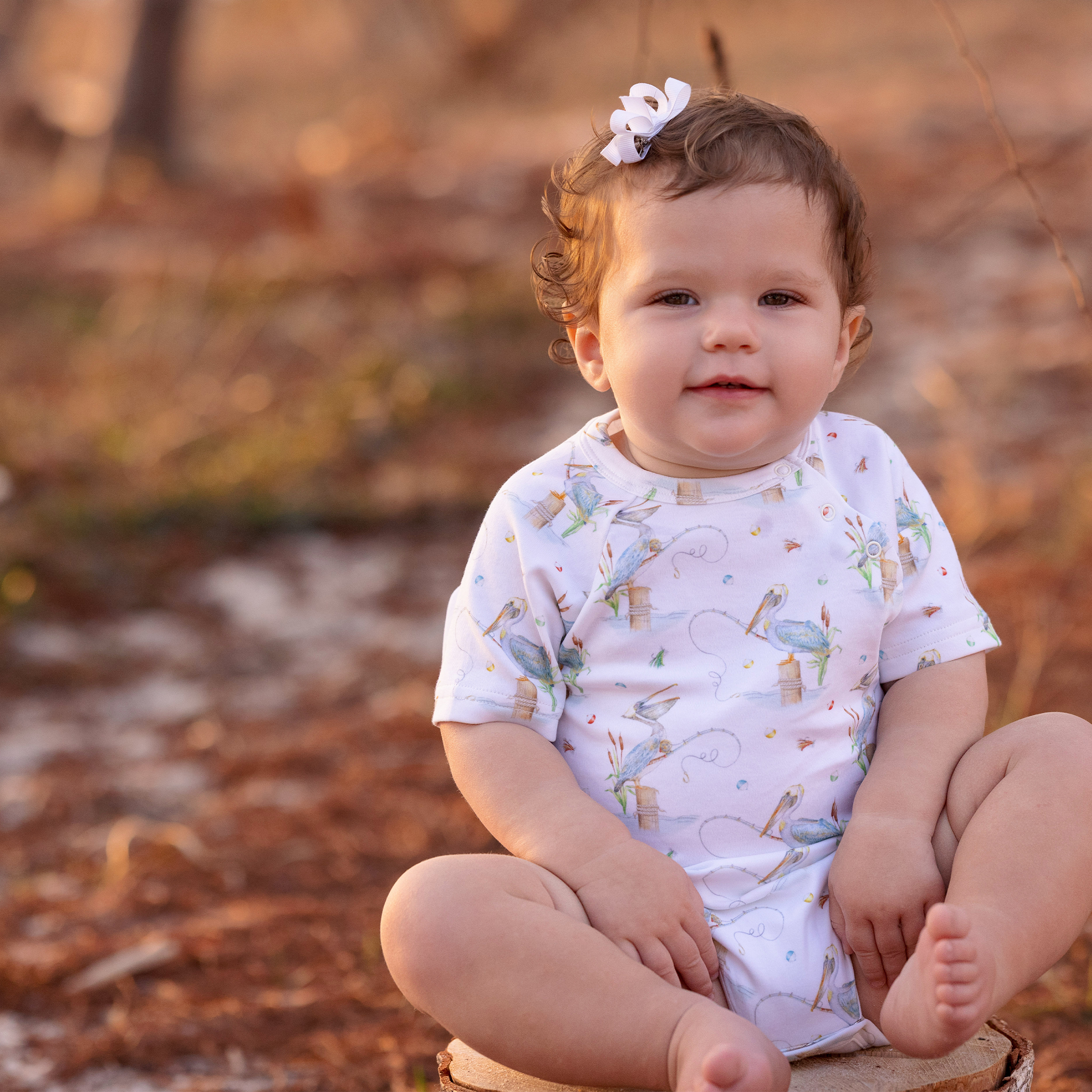 Pelican Bay Organic Cotton Onesie