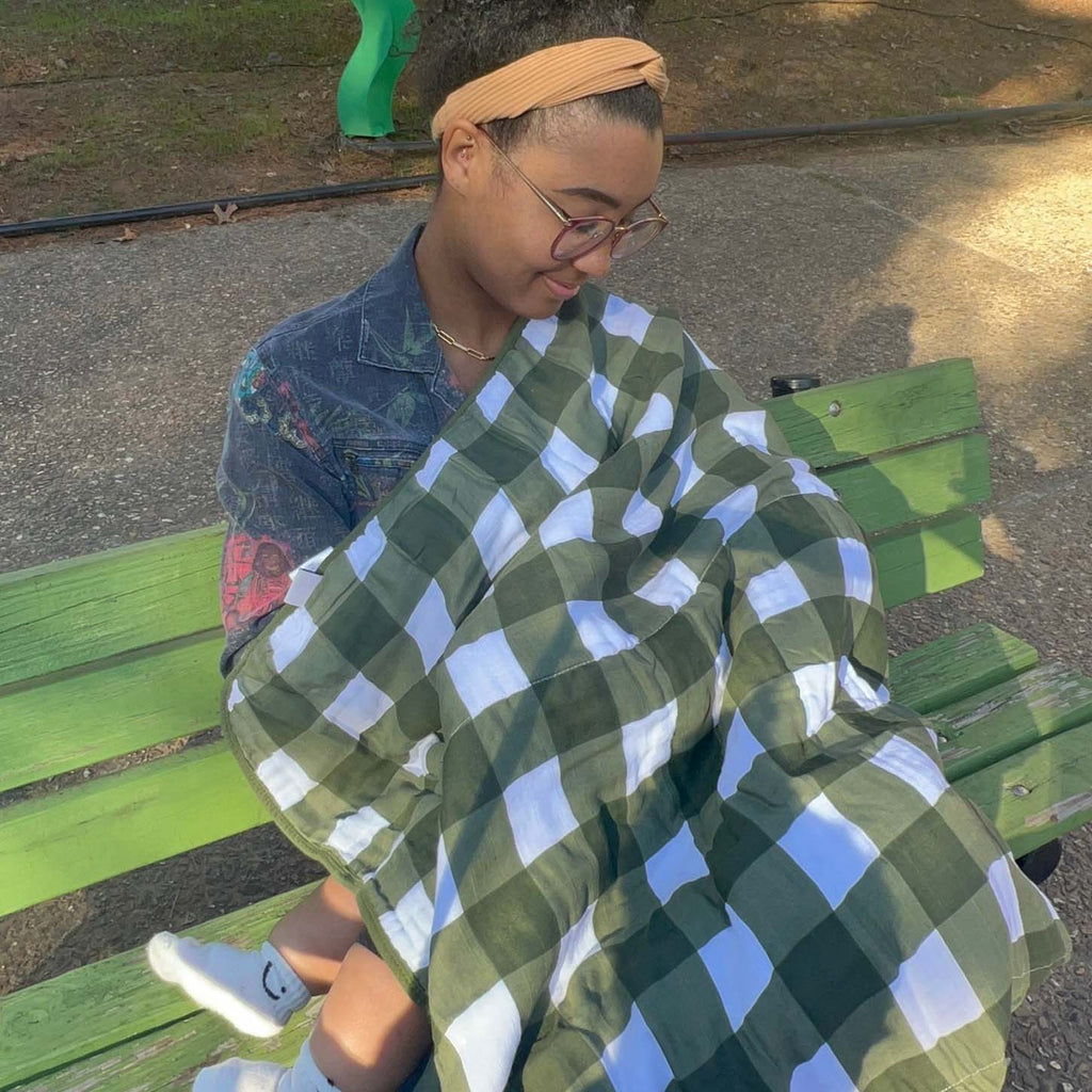 Green Buffalo Quilt