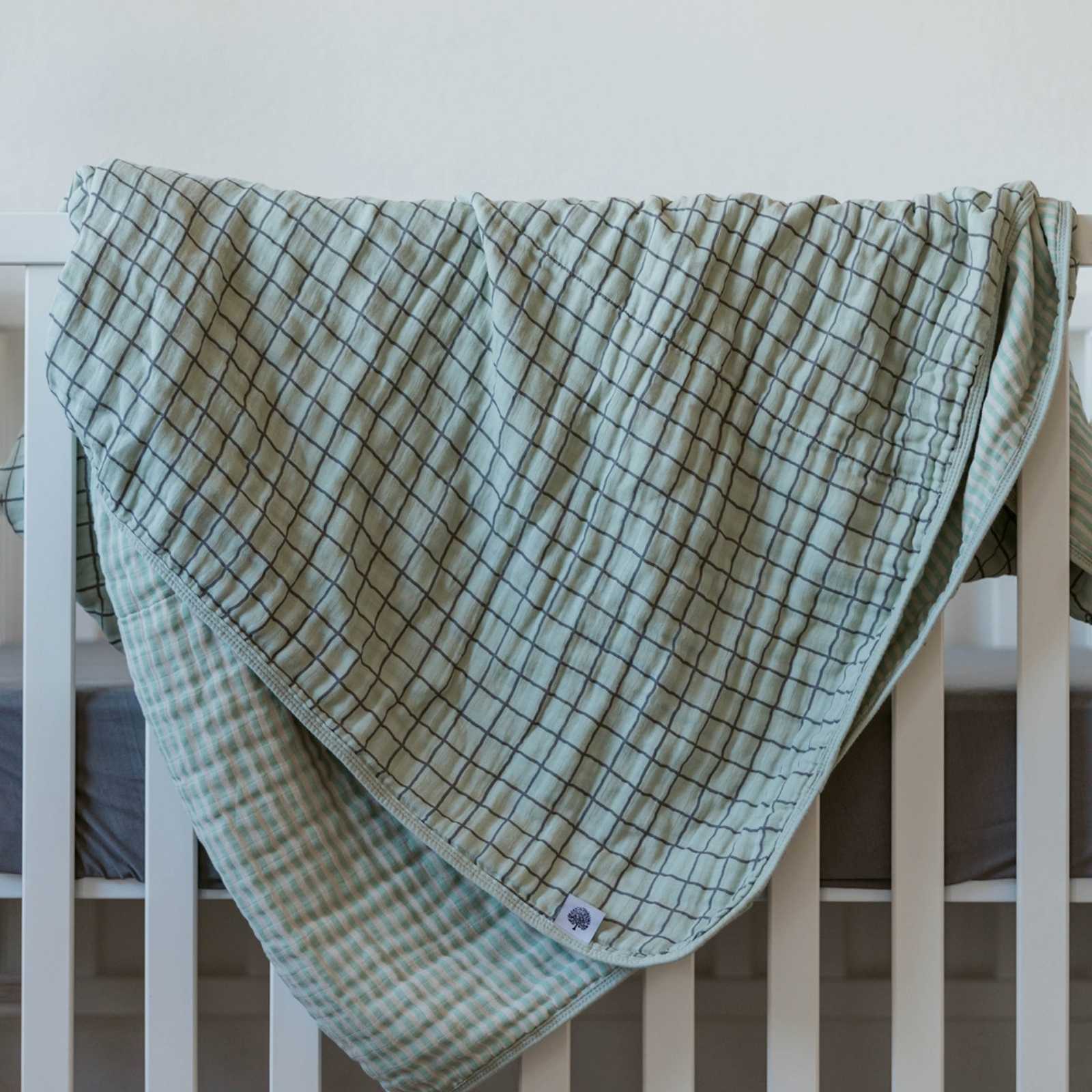 Sage Windowpane Quilt