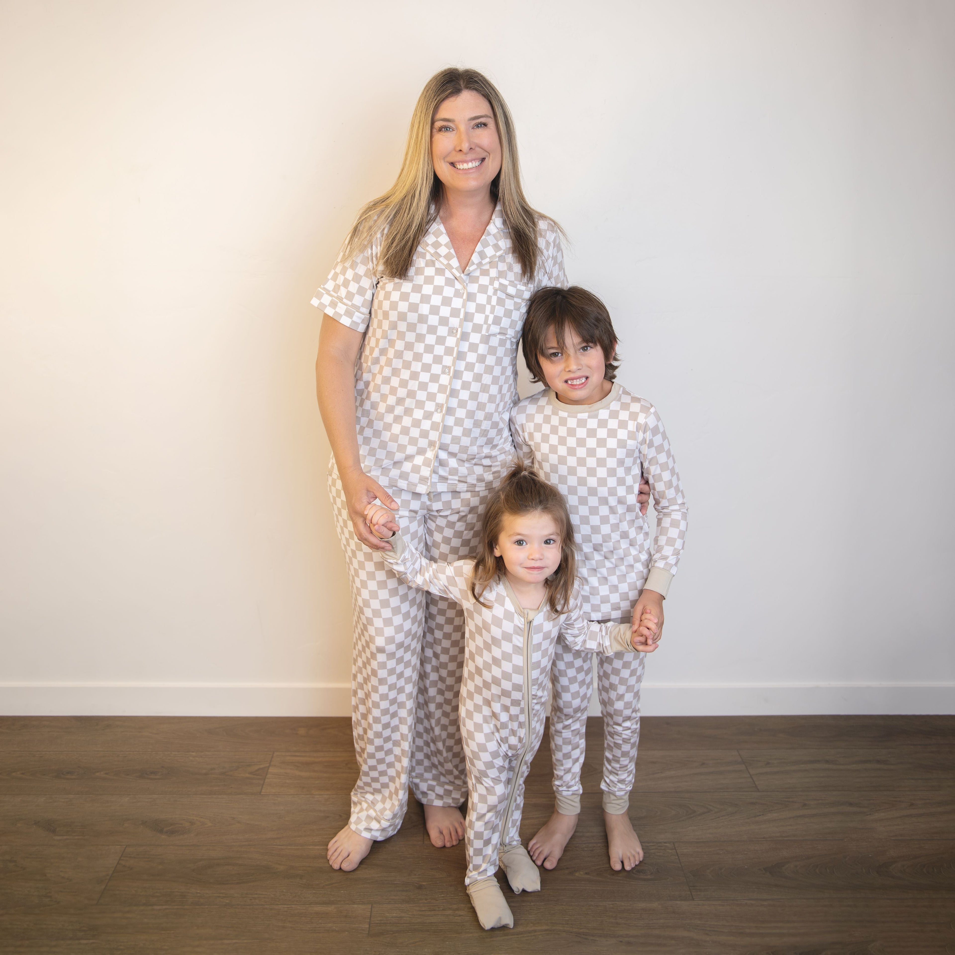 Button-Up Luxe Short Sleeve Adult Pajamas