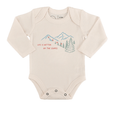 long sleeve graphic bodysuit | on the slopes