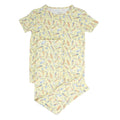 Surfboard Waves Big Kid Pajama S/S