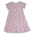 Cowhide Boots Bows Cap Sleeve Swirly Girl Dress