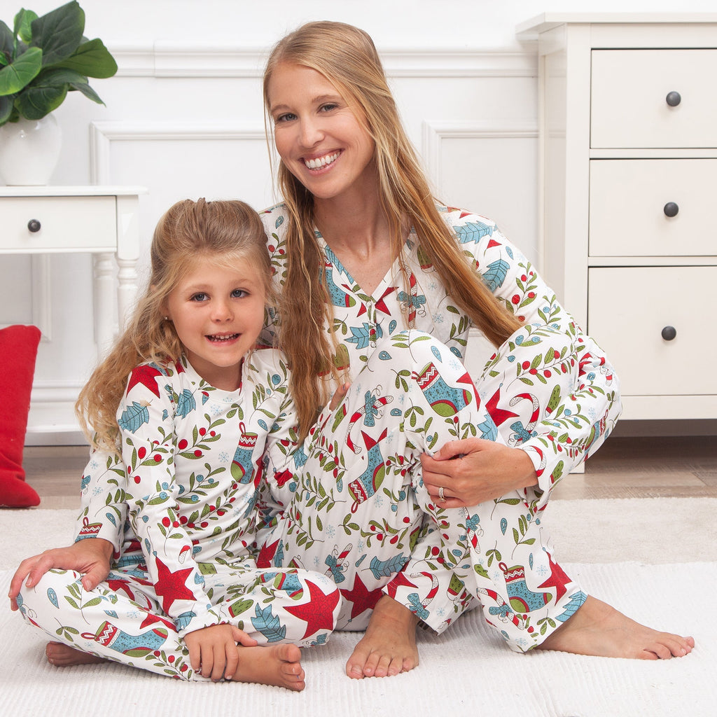 Baby's Christmas Fancy Bamboo Romper
