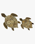 Wooden Sea Turtle Wall Art